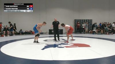 86 kg Cons. Rd Of 32 - Sam Gautreau, Mat Town USA vs Jaxon Trotter, Tiger Wrestling Club