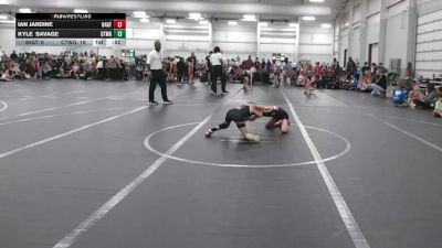 64 lbs Round 1 (6 Team) - Kyle Savage, CTWHALE Green vs Ian Jardine, 84 Athletes
