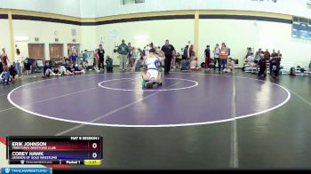 70 lbs Round 3 - Erik Johnson, Yorktown Wrestling Club vs Corey Hawk, Legends Of Gold Wrestling