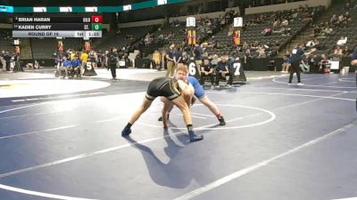 215 lbs Round Of 16 - Brian Haran, Gilroy (CC) vs Kaden Curry, St. John Bosco (SS)