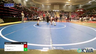 67 lbs Consi Of 4 - Dallas Williams, Barnsdall Youth Wrestling vs Jaxon Garell, Skiatook Youth Wrestling