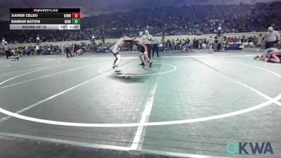 132 lbs Round Of 16 - Xavier Celso, Cowboy Wrestling Club vs Damian Nation, Darko Valley Wolf Pack