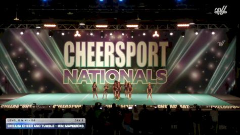 Cheaha Cheer and Tumble - Mini Mavericks [2026 L2 Mini - D2 Day 2] 2026 CHEERSPORT National All Star Cheerleading Championship