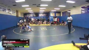 106 lbs Cons. Round 2 - Kael Seneca, Greenwave Grapplers vs Timothy McLean, Legend Athletics