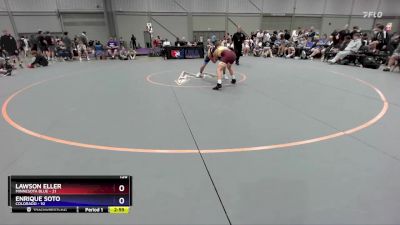 126 lbs Round 2 (8 Team) - Lawson Eller, Minnesota Blue vs Enrique Soto, Colorado