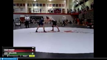 184 lbs Cons. Round 3 - Joey Williams, Maryville vs Zach Hazen, Central Missouri