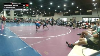 132 lbs Cons. Round 1 - Oliver Morgan, Jackson USA Wrestling vs Shantorian Walker, Missi Wrestling Club
