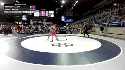 190 lbs Champ. Rd Of 128 - Emerson Claeys, CO vs Jeremy Hajzus, PA