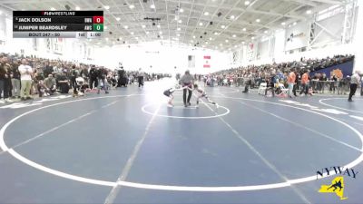 50 lbs Champ. Round 1 - Jack Dolson, B2 Wrestling Academy vs Juniper Beardsley, Avon Wrestling Club