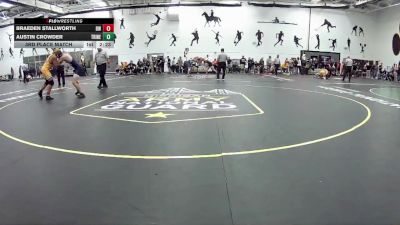 157 lbs 3rd Place Match - Braeden Stallworth, Baldwin Wallace vs Austin Crowder, Trine
