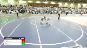 58 lbs Consi Of 8 #2 - Landyn Stills, Nevada Elite vs Matthew Zubia, Peterson Grapplers