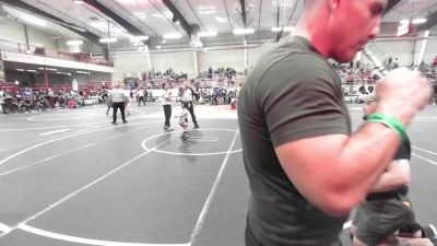 42 lbs Rr Rnd 4 - Mason Cantu, West Las Vegas Junior Wrestling vs Corbin Henderson, Sargent Wrestling