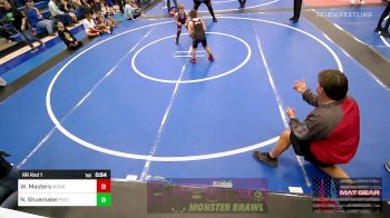 75 lbs Rr Rnd 1 - William Masters, Morrison Takedown Club vs Noah Shuemake, Poteau Youth Wrestling Academy
