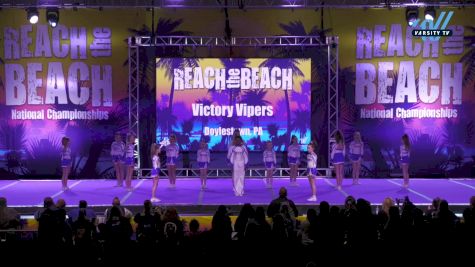 Victory Vipers - H1ss [2024 L1 Youth - Small - A Day 2] 2024 ACDA Reach the Beach Cheer Grand Nationals