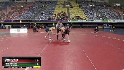 133 lbs Placement Matches (16 Team) - Sam Spencer, St. Cloud State vs Peter Rolle, Central Oklahoma