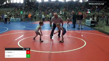 40 lbs Prelims - Sawyer Smith, Little Axe Takedown Club vs Collin Ake, Wolfpak Wrestling