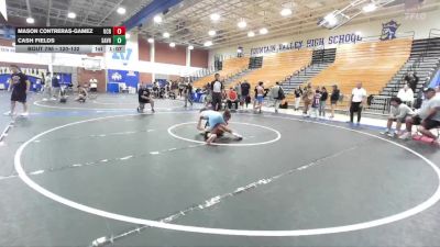 120-132 lbs 3rd Place Match - Mason Contreras-Gamez, OCRTC vs Cash Fields, Granite Wrestling Club