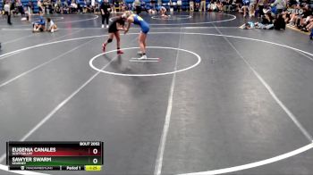 115 lbs Round 5 - Sawyer Swarm, Kearney vs Eugenia Canales, Scottsbluff