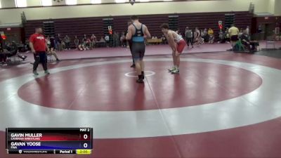 16U-12 lbs Round 3 - Gavin Muller, Caveman Wrestling vs Gavan Yoose, FWA