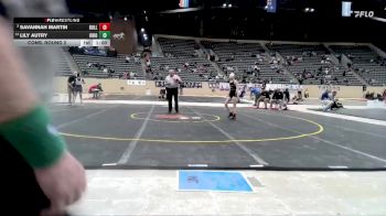 100 lbs Cons. Round 2 - Savannah Martin, Bullitt East vs Lily Autry, Ohio County