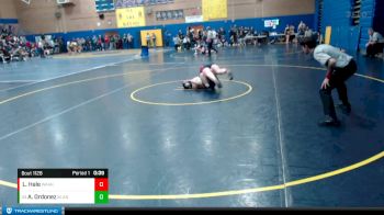 155lbs Cons. Round 5 - Analicea Ordonez, Blaine (Girls) vs Lilian Hale, Wahkiakum (Girls)