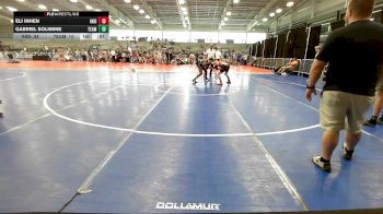 127 lbs Rr Rnd 3 - Eli Inhen, Indiana Outlaws Maroon vs Gabriel Solimine, Team Germantown