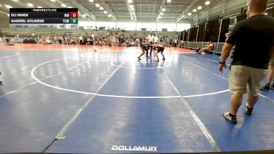 127 lbs Rr Rnd 3 - Eli Inhen, Indiana Outlaws Maroon vs Gabriel Solimine, Team Germantown
