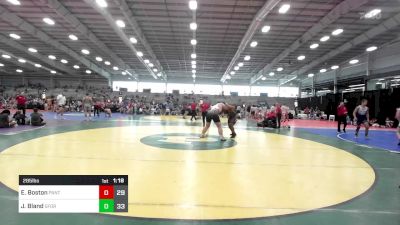 285 lbs Rr Rnd 2 - Elijah Boston, Panther Wrestling Club vs James Bland, 5forty Brawlers