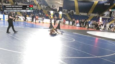 132 lbs Consi Of 4 - Violet Polny, Holliston vs Tori Tully, Carver