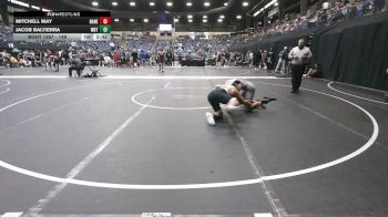 149 lbs Cons. Round 2 - Mitchell May, Hastings (Neb.) vs Jacob Baltierra, Wayland Baptist (Texas)