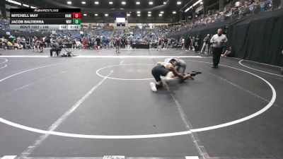 149 lbs Cons. Round 2 - Mitchell May, Hastings (Neb.) vs Jacob Baltierra, Wayland Baptist (Texas)