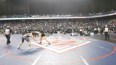 8A 150 lbs Cons. Round 1 - Evan Williams, Pinecrest High School vs Jacob Lawhorn, Corinth-Holders