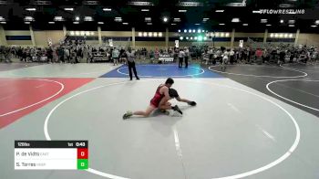 126 lbs Consi Of 32 #1 - Pablo De Vidts, East Valley Wrestling Club vs Stone Torres, Hesperia HS