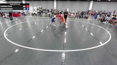 113 lbs Dawson Back, Oklahoma Red vs Caden Swaney, South Dakota Blue
