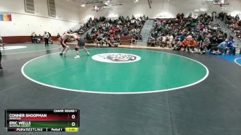 285 lbs Champ. Round 1 - Conner Shoopman, Riverton vs Eric Wells, Natrona County
