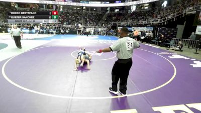 I-132 lbs Champ. Round 2 - Rocco DeStefano, East Islip vs Eliezer Sanchez, Central Islip