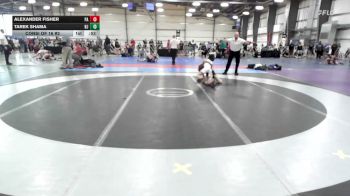 90 lbs Consi Of 16 #2 - Alexander Fisher, PA vs Tarek Shama, NJ
