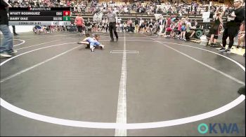 67 lbs Consi Of 8 #1 - Wyatt Rodriguez, Choctaw Ironman vs Daisy Diaz, Bridge Creek Youth Wrestling