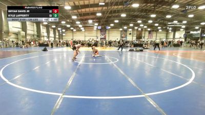 126 lbs Round Of 128 - Bryan Davis Jr, SC vs Kyle Lafferty, GA
