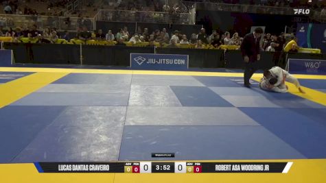 Robert Asa Woodring Jr vs Lucas Dantas Craveiro 2025 Pan Kids Jiu-Jitsu IBJJF Championship