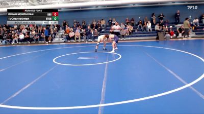 125 lbs Cons. Round 2 - Elijah Montalvan, New Mexico Highlands vs Tucker Bowen, Wyoming