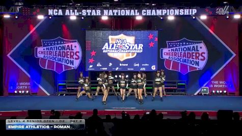 Empire Athletics - Roman [2026 L4 Senior Open - D2 Day 2] 2026 NCA All-Star National Championship