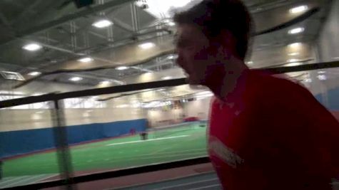 Eric Jenkins post-workout interview