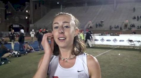 Rachel Sorna coolin' at Penn Relays taking a break from the steeple for a week