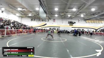 113 lbs Semifinal - Dominic Bozanic, Gilroy vs Joshua Arevalo, Alisal