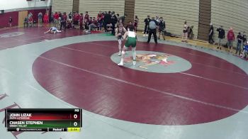 120 lbs Cons. Round 5 - Chasen Stephen, Green Valley vs John Lizak, Faith Lutheran