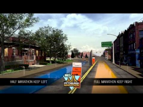 DICK'S Sporting Good Pittsburgh Marathon 2013 Course