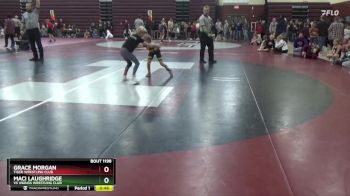 PW-1 lbs Round 3 - Maci Laughridge, VS Vikings Wrestling Club vs Grace Morgan, Tiger Wrestling Club