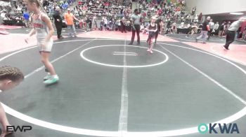 70 lbs Rr Rnd 2 - Calleigh Huffman, Fort Gibson Youth Wrestling vs Janey Boling, Sperry Wrestling Club