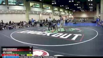 132 lbs Round 4 (10 Team) - Joe Rangel, Eagles Wrestling Dev vs Josh Foxworthy, Indiana Smackdown Black